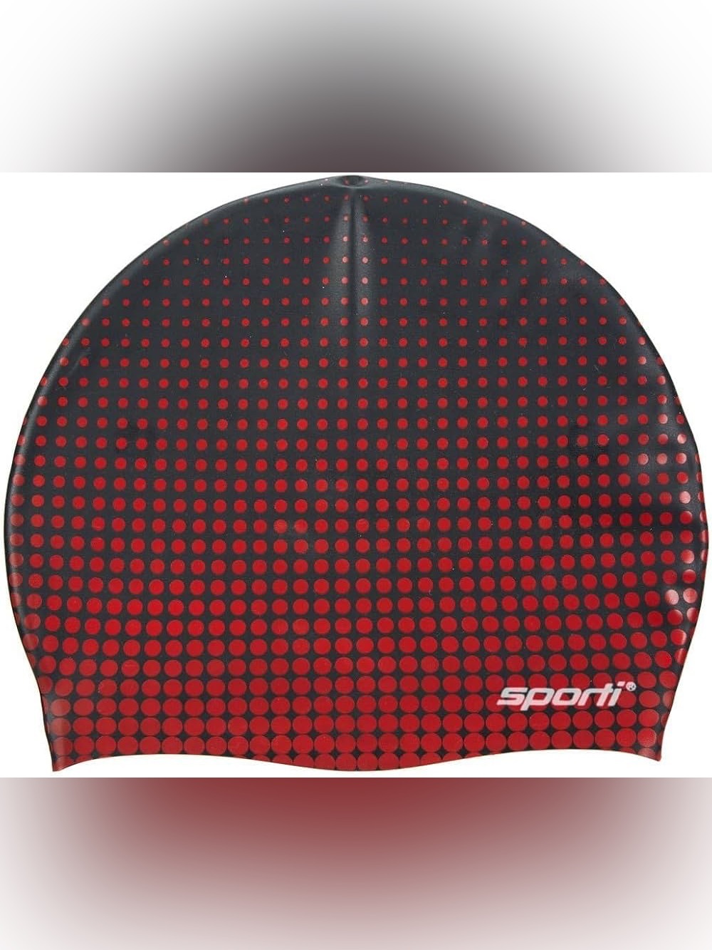 Sporti Red Dot Women's Swim Bikini Cap